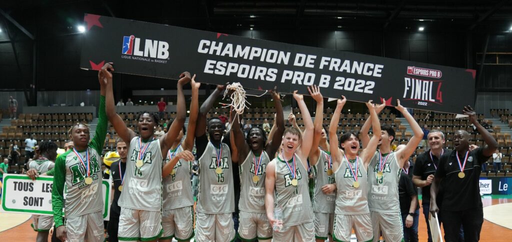 L'ADA a remporté le Final 4 Espoirs PROB à domicile et remporte le titre de Champion de France !